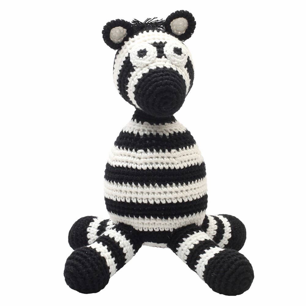 Crochet Plush Toy - Yellow Tiger