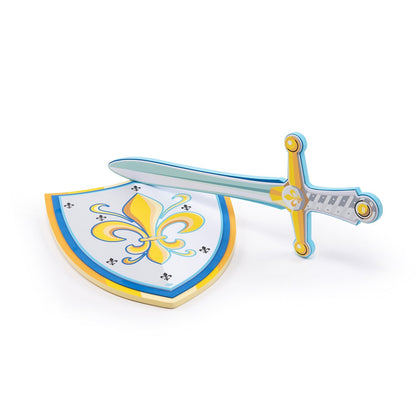 Bouclier Fleur de Lys Papo - accessoire de déguisement