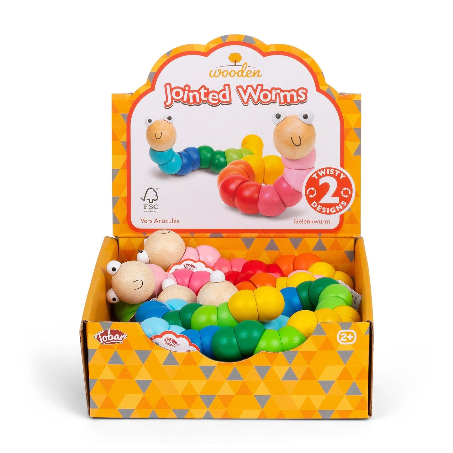 ARTICULATED WOOD WORM