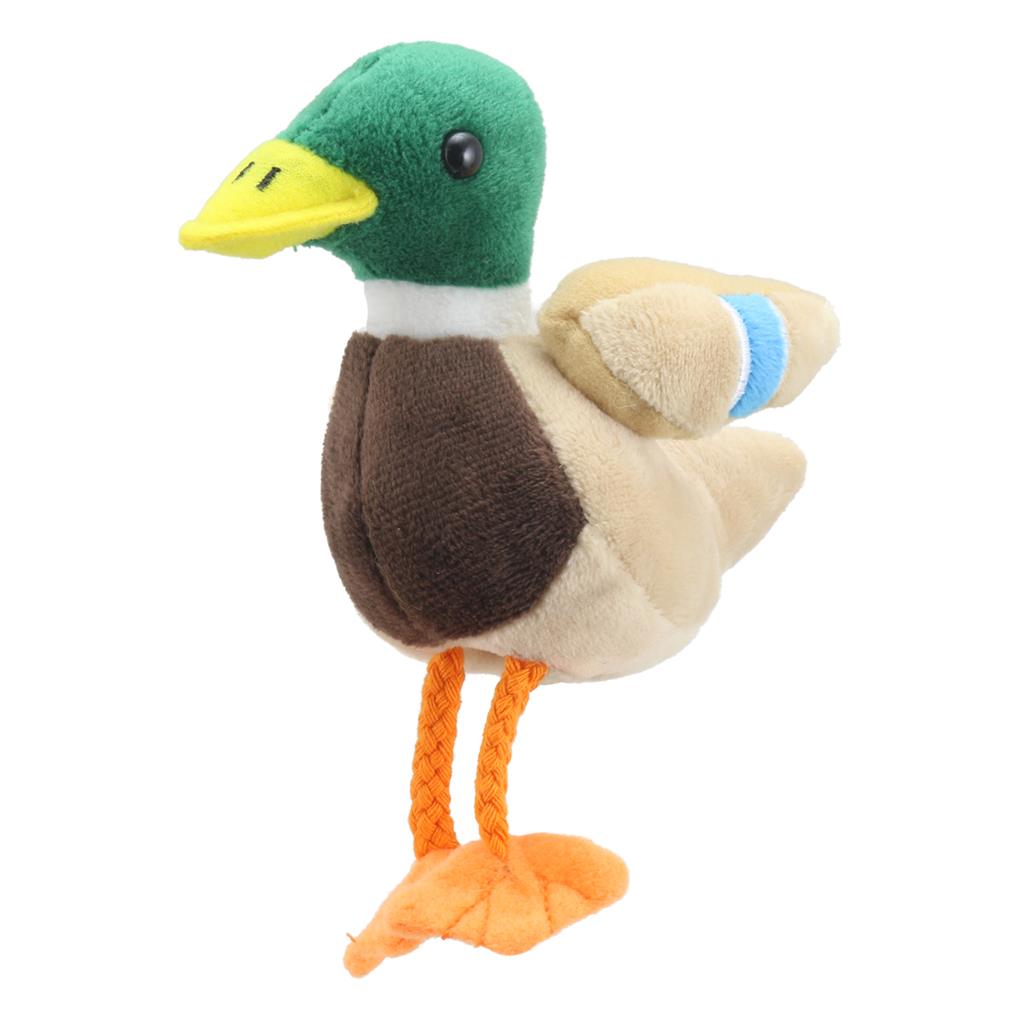 Mallard Duck Plush – Finger Puppet