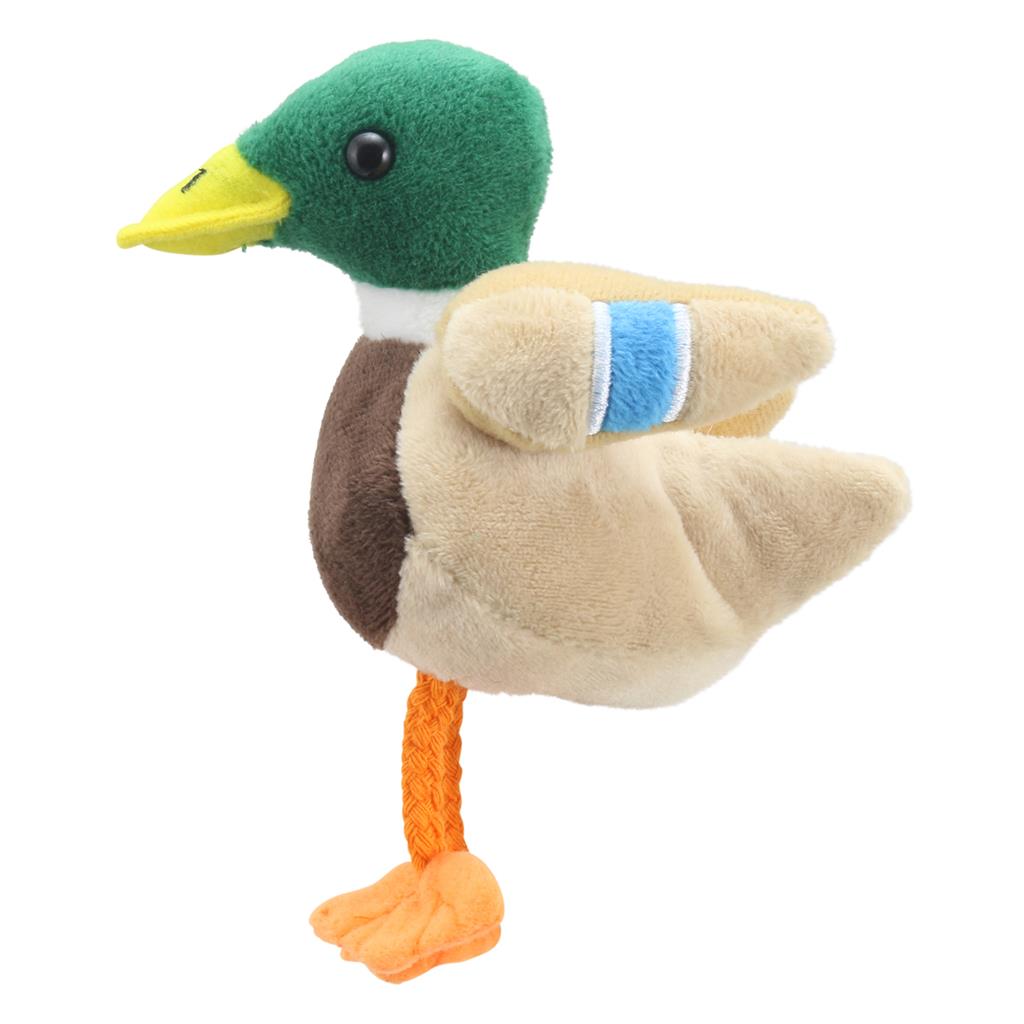 Mallard Duck Plush – Finger Puppet