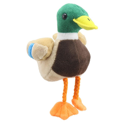 Mallard Duck Plush – Finger Puppet