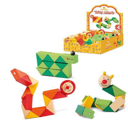 WOODEN TWISTY ANIMAL