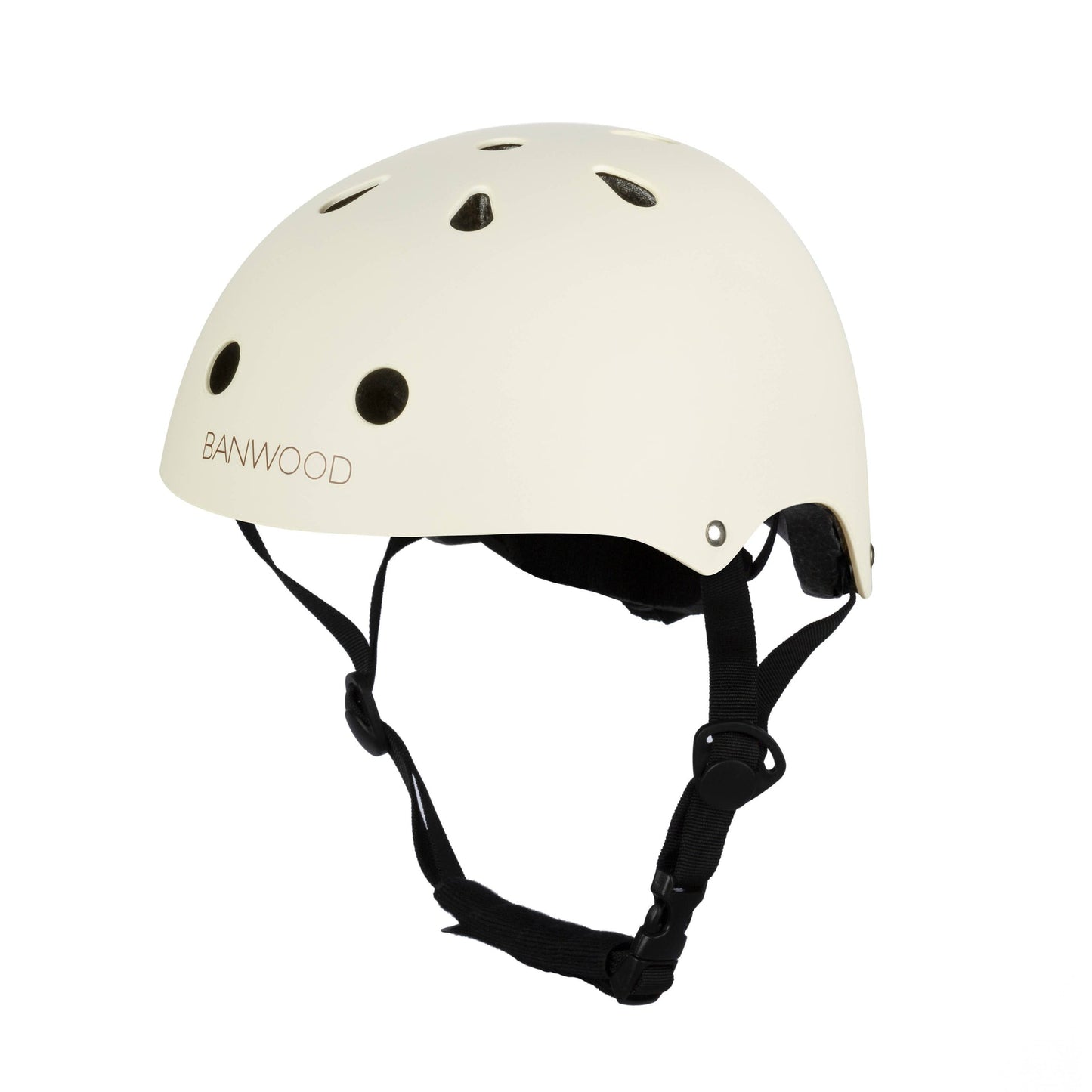 casque enfant creme mate banwood