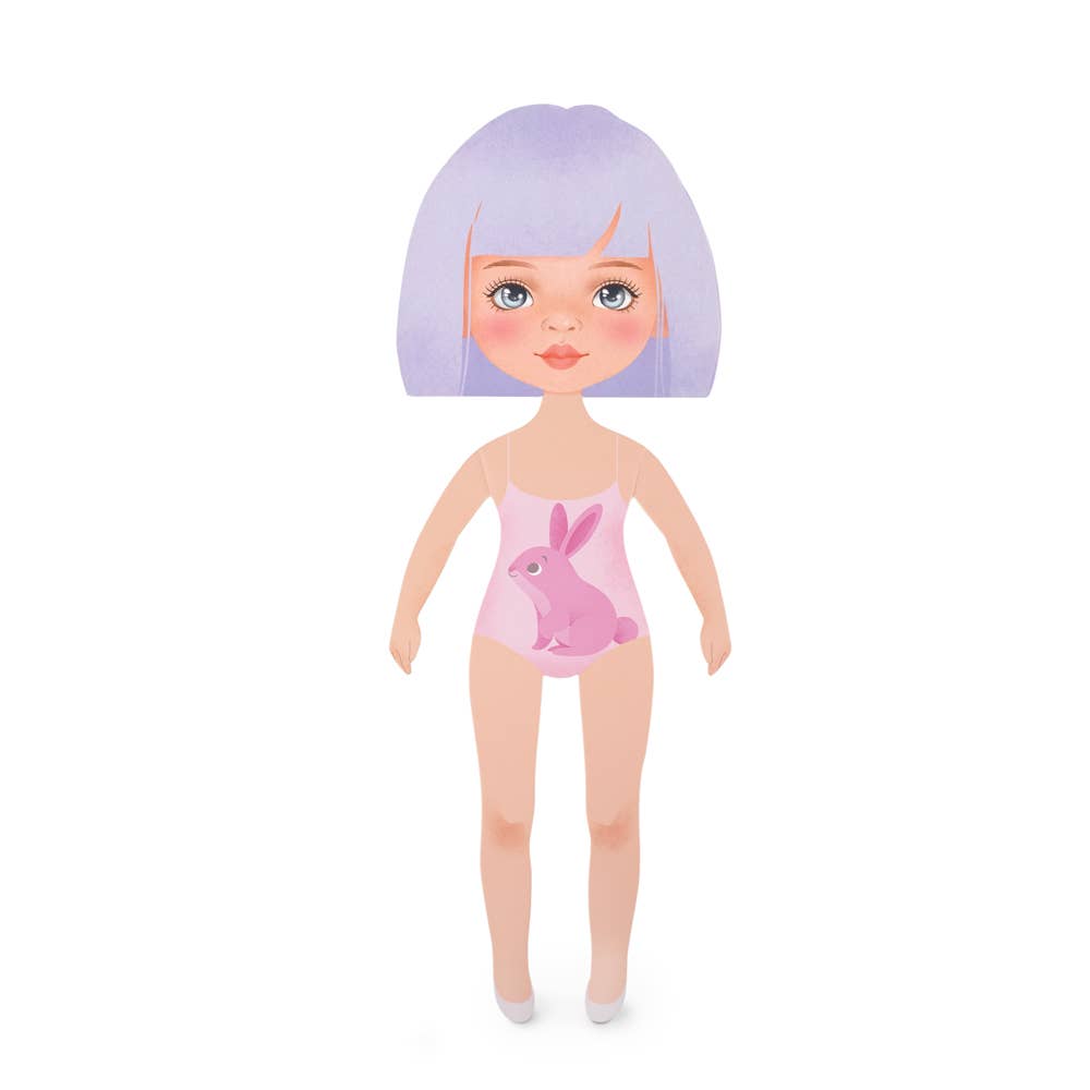 Clothing set: 28cm striped jumpsuit