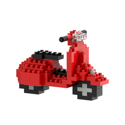 BRIXIES Motorroller Retro