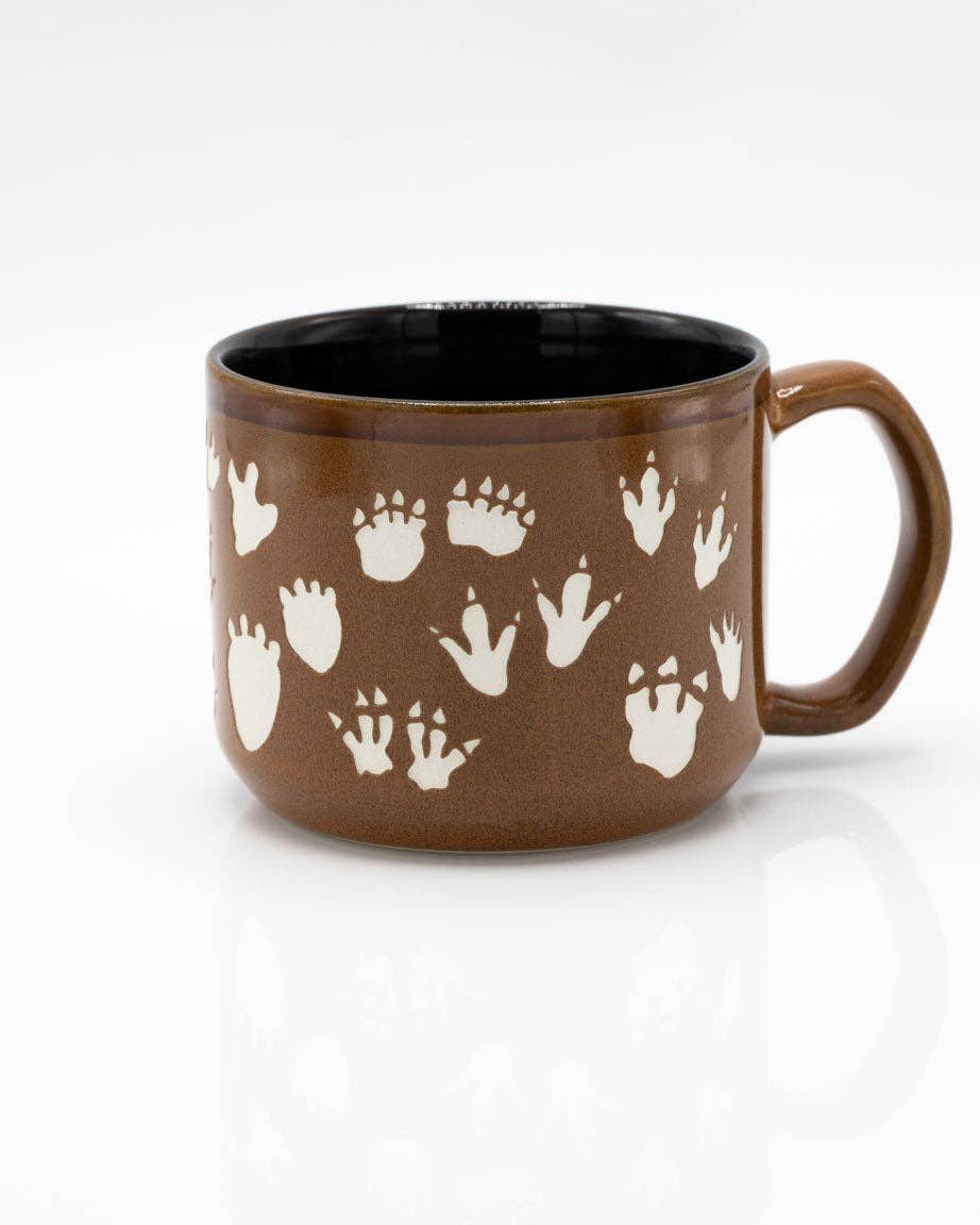 Mug Sculpté à la Main avec Empreinte de Dinosaure (430 ml) – produit scientifique Cognitive Surplus EU, vue 1
