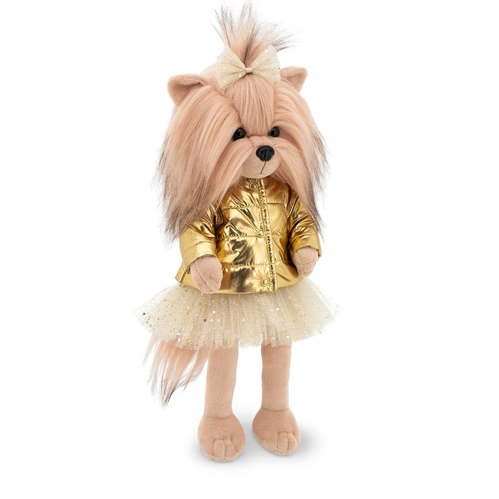 Lucky Yoyo Dog Doll: Gold Jacket - 38cm