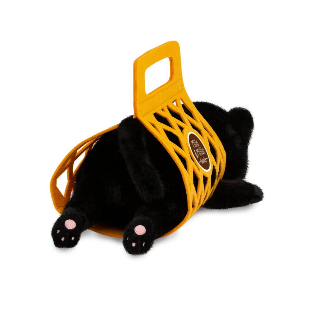Milo &amp; Millie Plush Toy, Milo the Black Cat (35 cm) - 0+