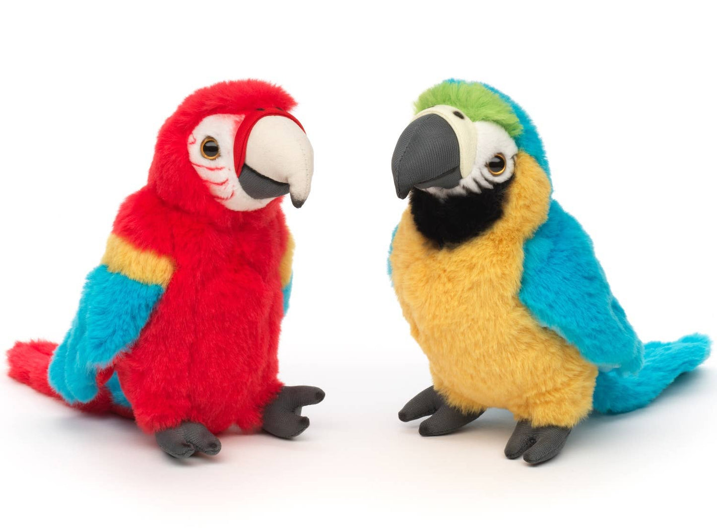 Macaw Parrot Plush Toy - Blue
