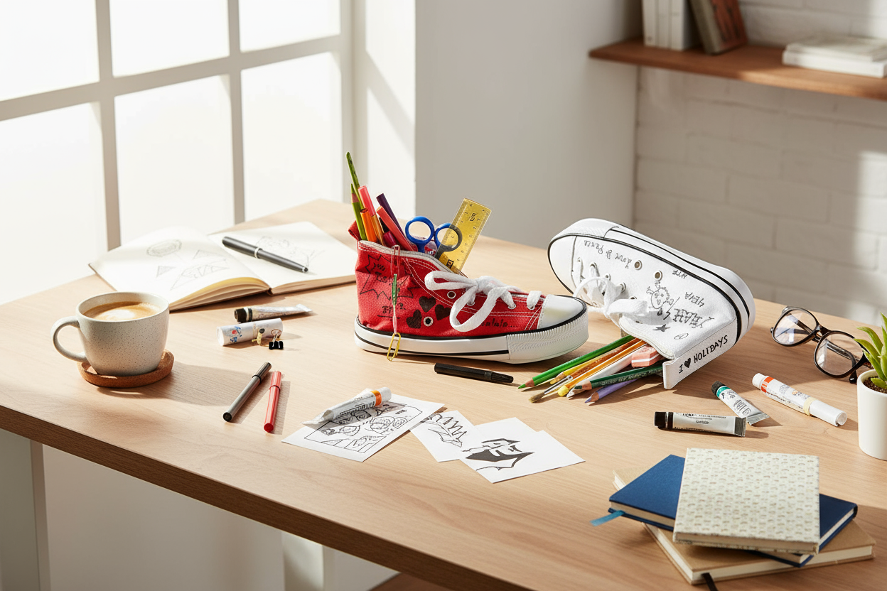 Red Donkey Doodle Shoe Kit