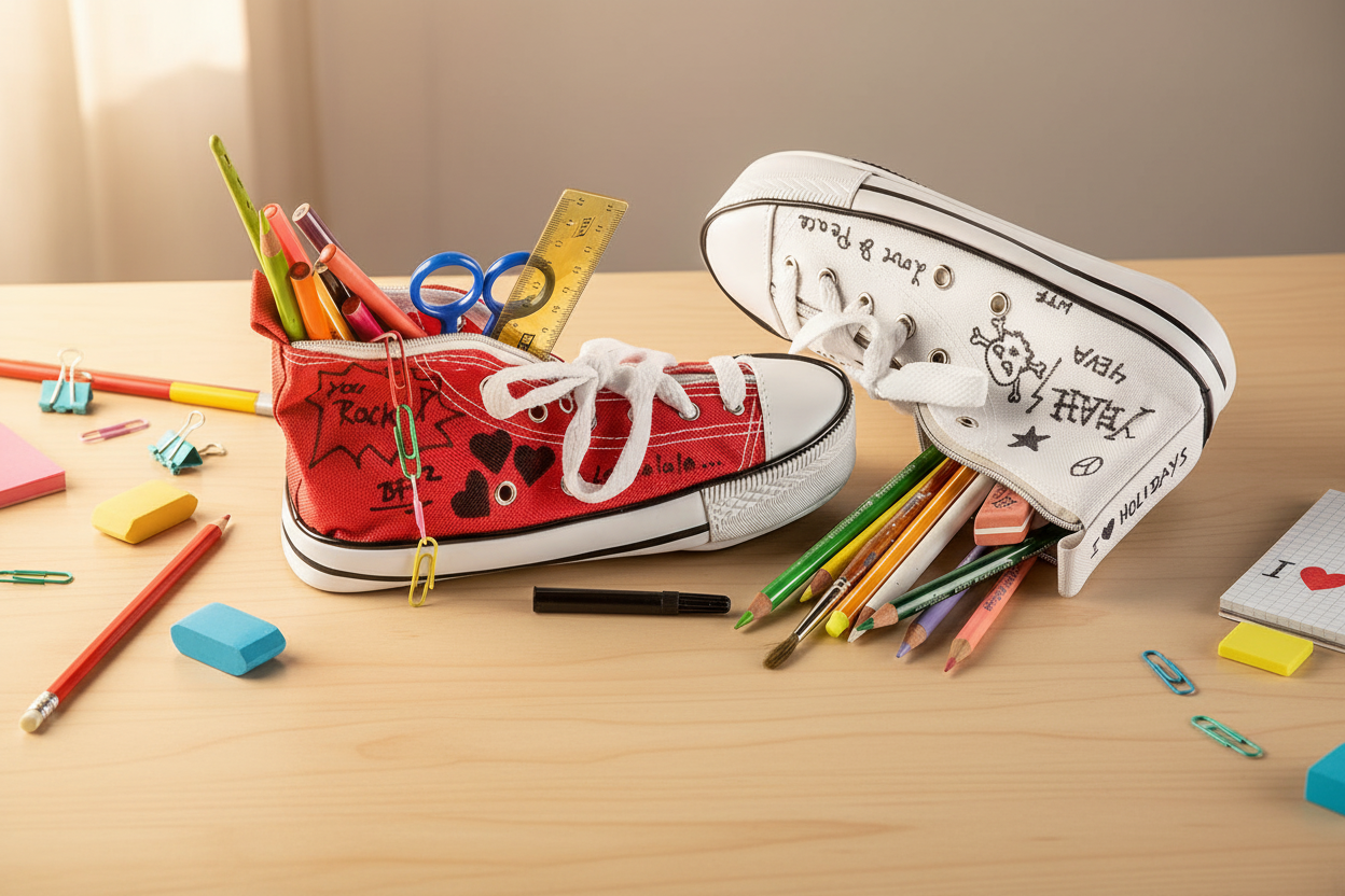 Donkey Doodle White Shoe Kit
