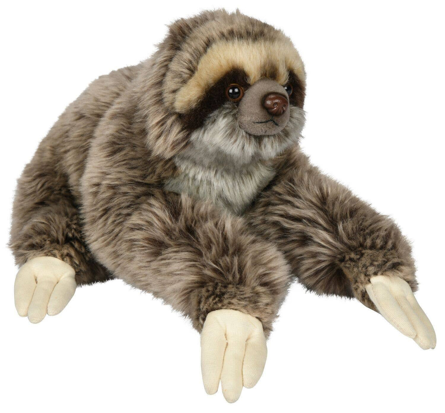 Sloth plush toy with Velcro