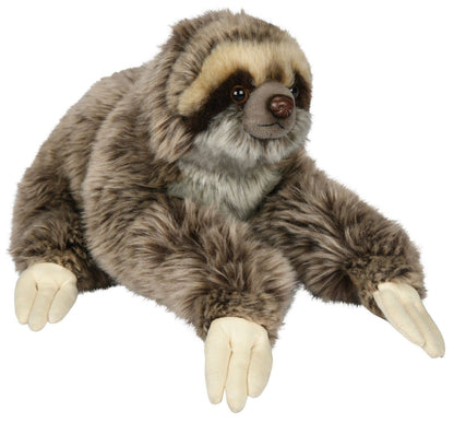 Sloth plush toy with Velcro