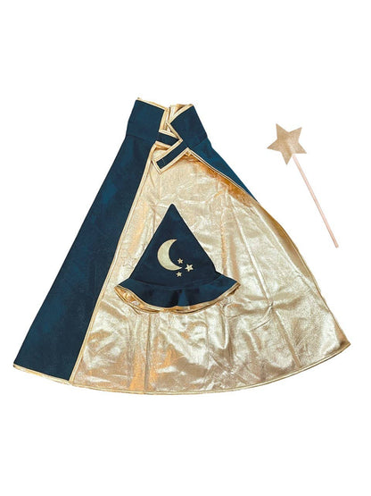 Blue Magician Costume Set