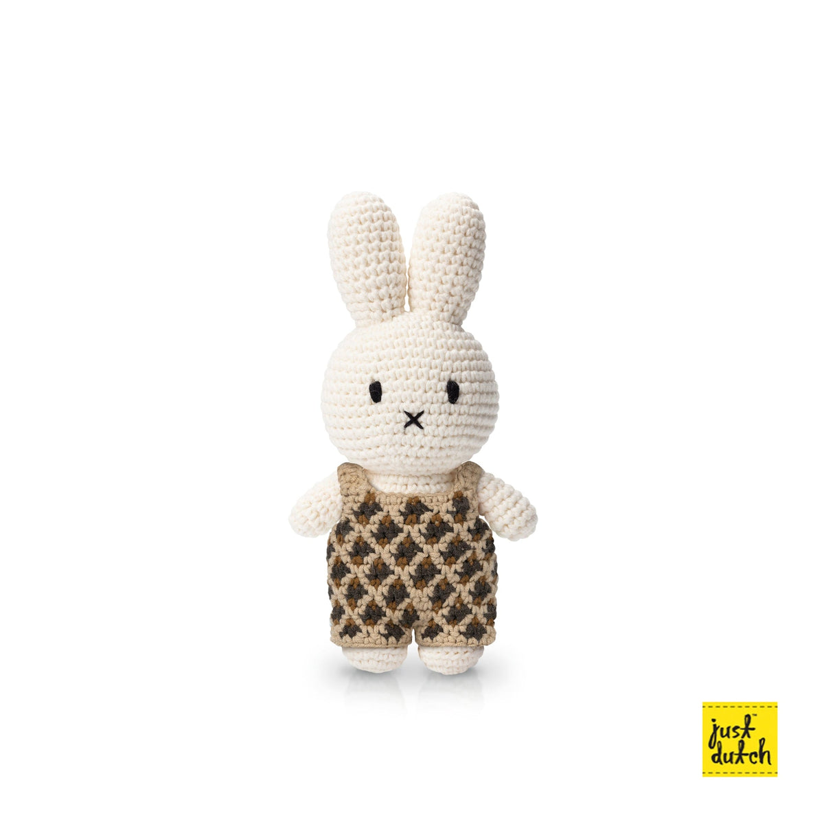 Miffy the Rabbit Crochet Plush - Multicolored Overalls
