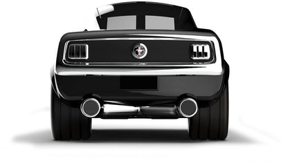 Schwarzer Ford Mustang - Baghera