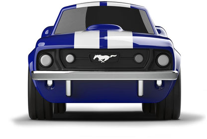 Blaues Ford Mustang Auto – Baghera