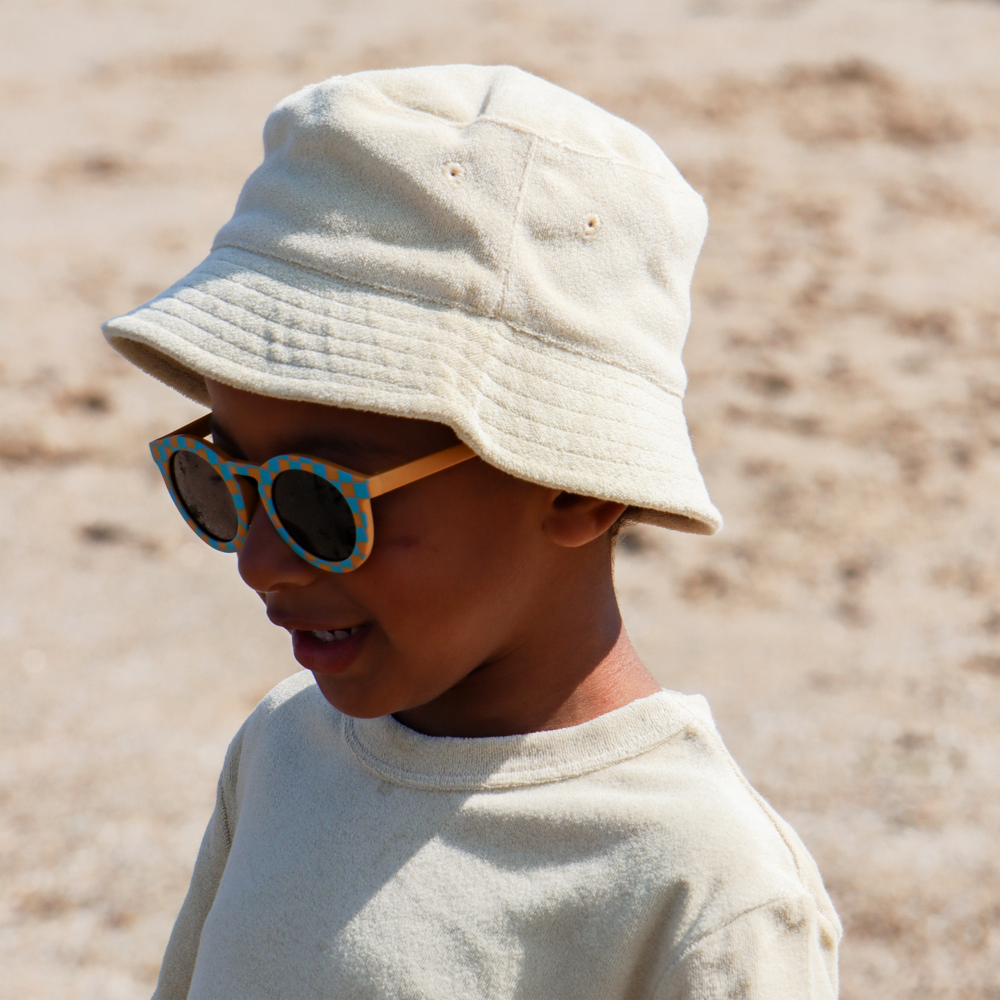 Kids' Sunglasses - CAT 3 - Matchy Blue Gingham
