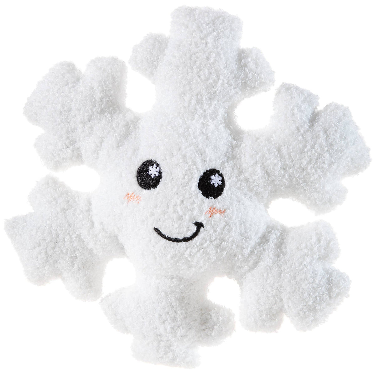 Coussin peluche KuMa Flocon de neige - 27 cm — Heunec