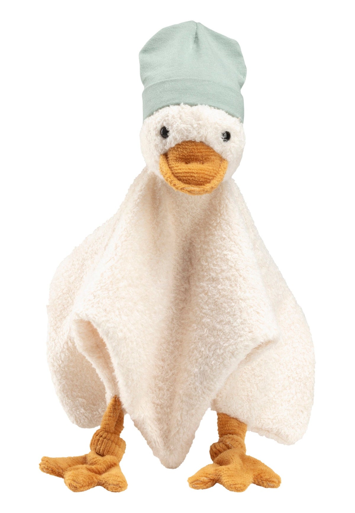 Doudou Canard Edda M avec attache-sucette – vue 2