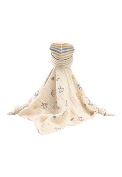 Doudou Canard Edda L avec hochet – vue 3