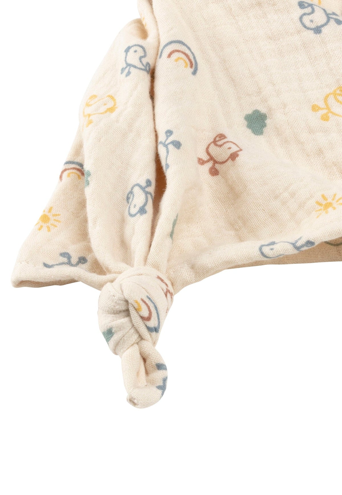 Doudou Canard Edda L avec hochet – vue 5