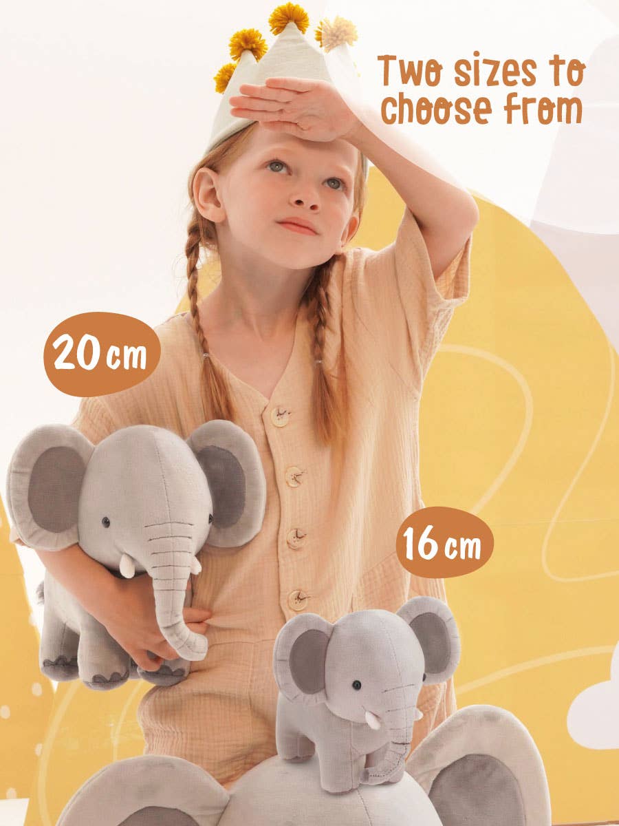 Orange Life Elephant Plush (20cm)