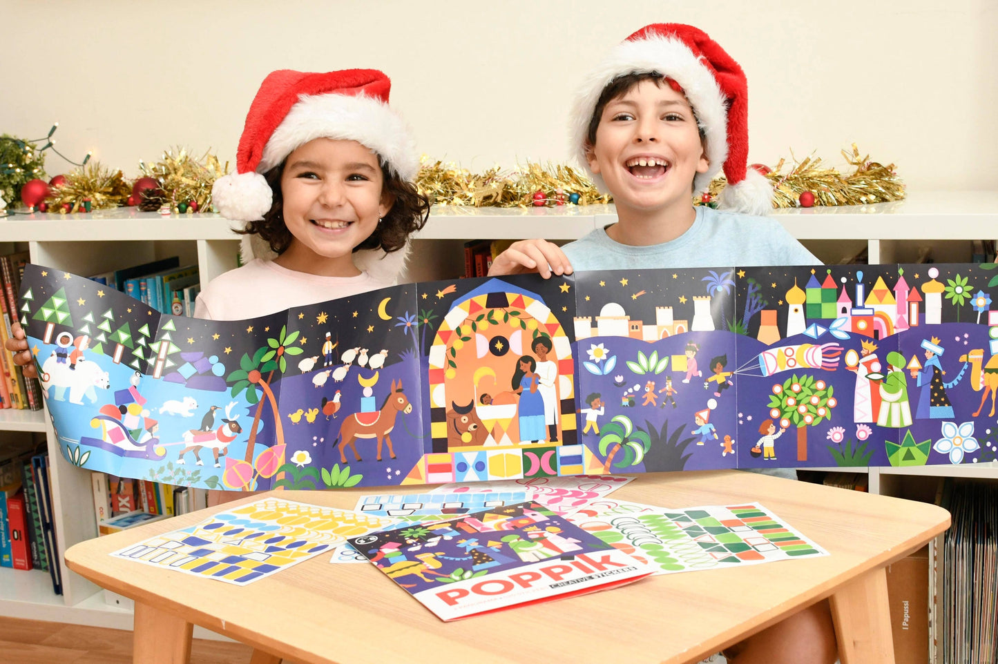 Christmas - Panoramic Poster in Sticker Format 3+