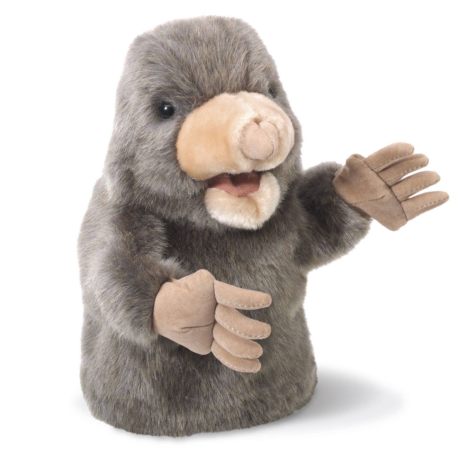 Marionnette à main Petite taupe 3141/ Petite taupe Folkmanis réaliste