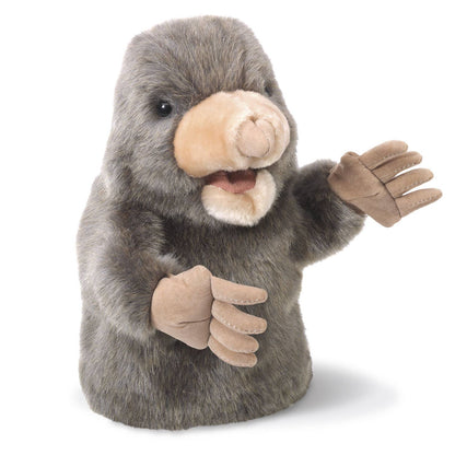 Marionnette à main Petite taupe 3141/ Petite taupe Folkmanis réaliste