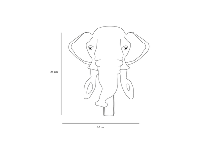 Mammoth Plush Coat Rack