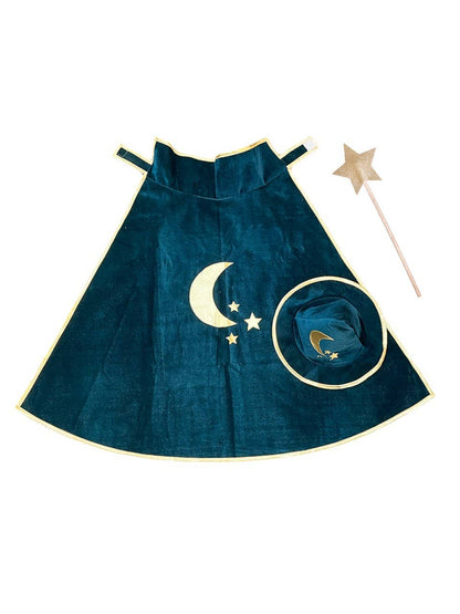 Blue Magician Costume Set