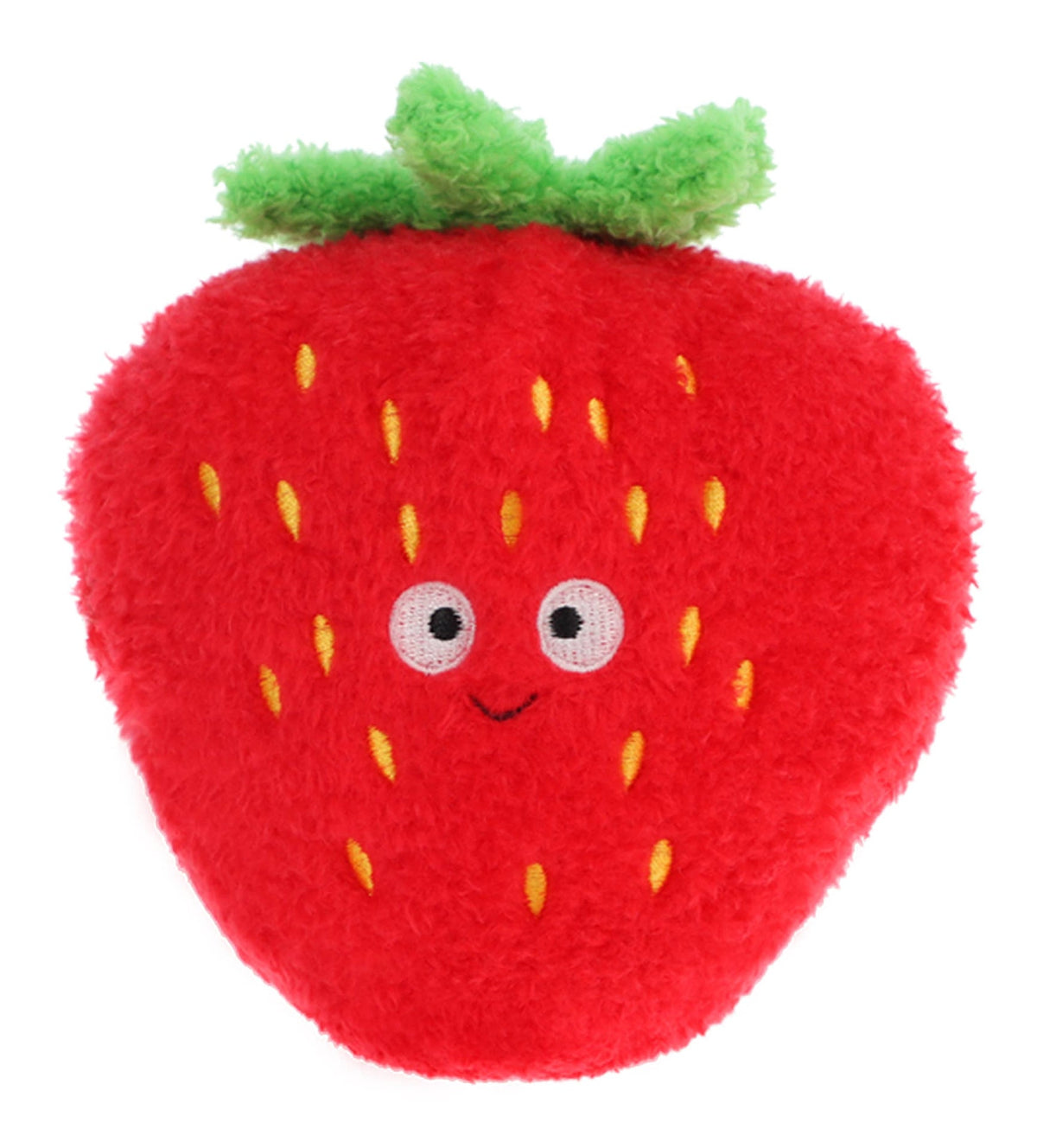 Mini peluche fruit ou légume Keeleco Snackies 12 cm – Stan Strawberry
