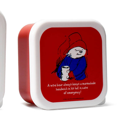 Set of 3 Paddington snack boxes