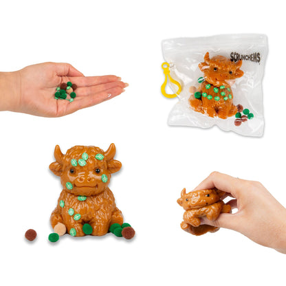 SCRUNCHEMS STICKY SQUISHY HIGHLAND COW