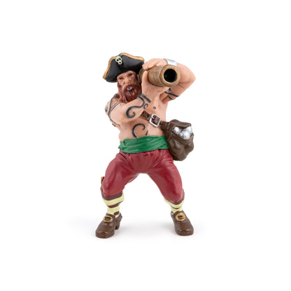 Figurine Pirate au canon Papo - personnage pirate