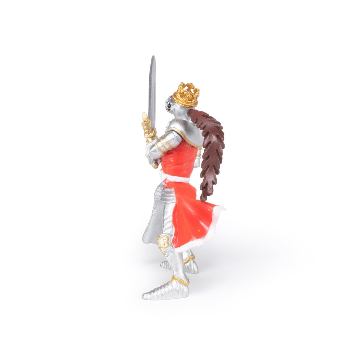 Figurine Roi au dragon à l'épée Papo - personnage médiéval
