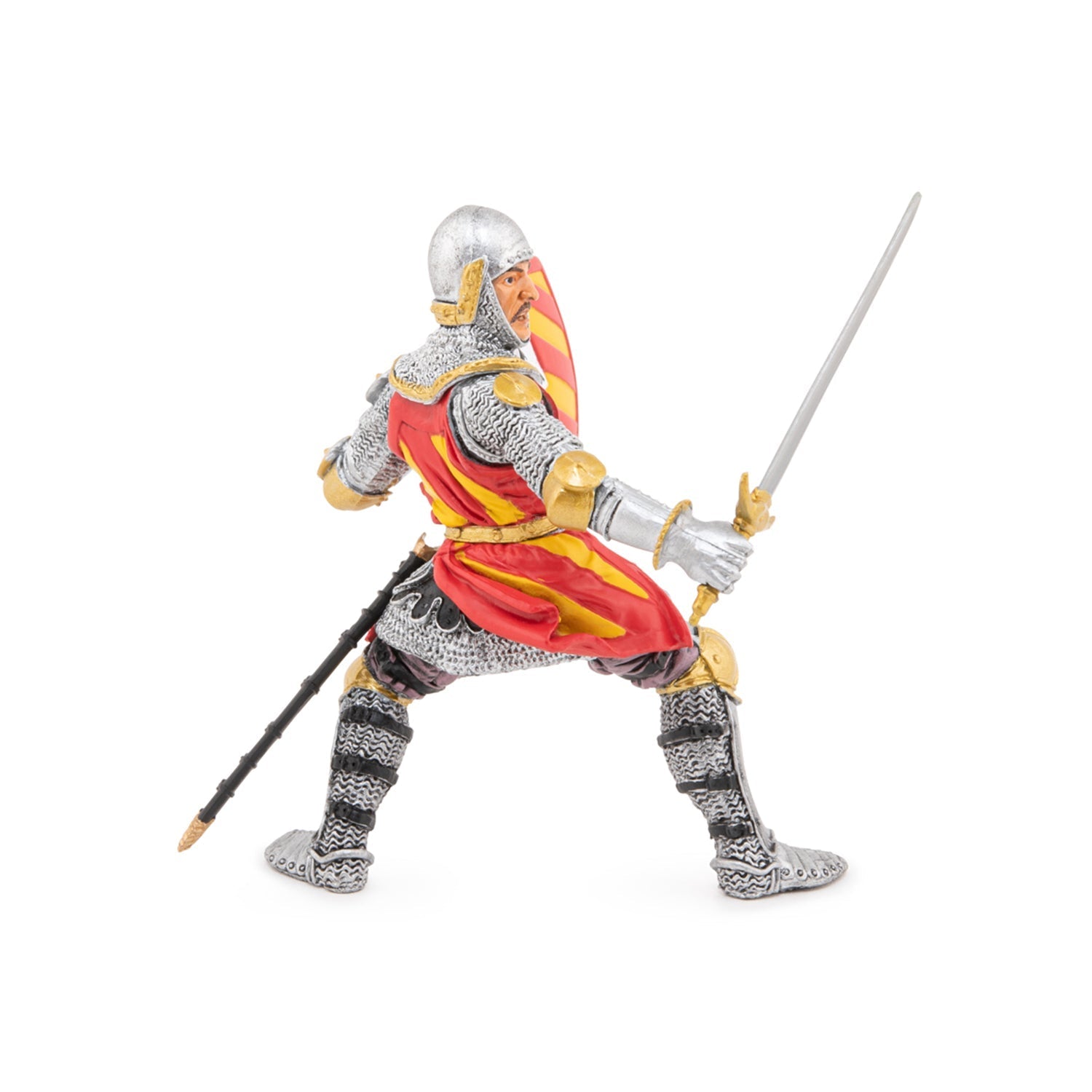 Figurine Chevalier au tournoi Papo - personnage médiéval