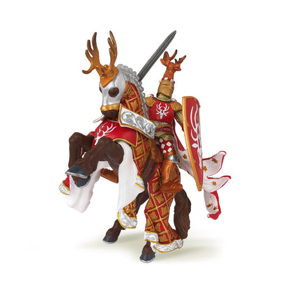 Figurine Maître des armes cimier cerf Papo - personnage médiéval