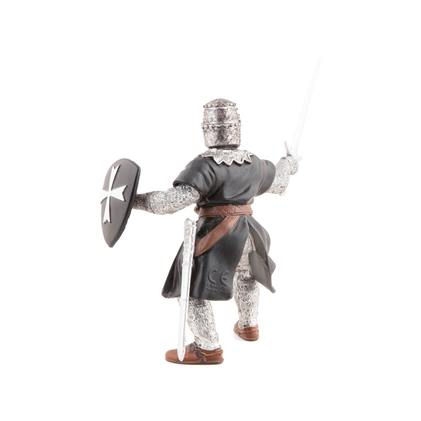 Figurine Chevalier hospitalier à l'épée Papo - personnage médiéval