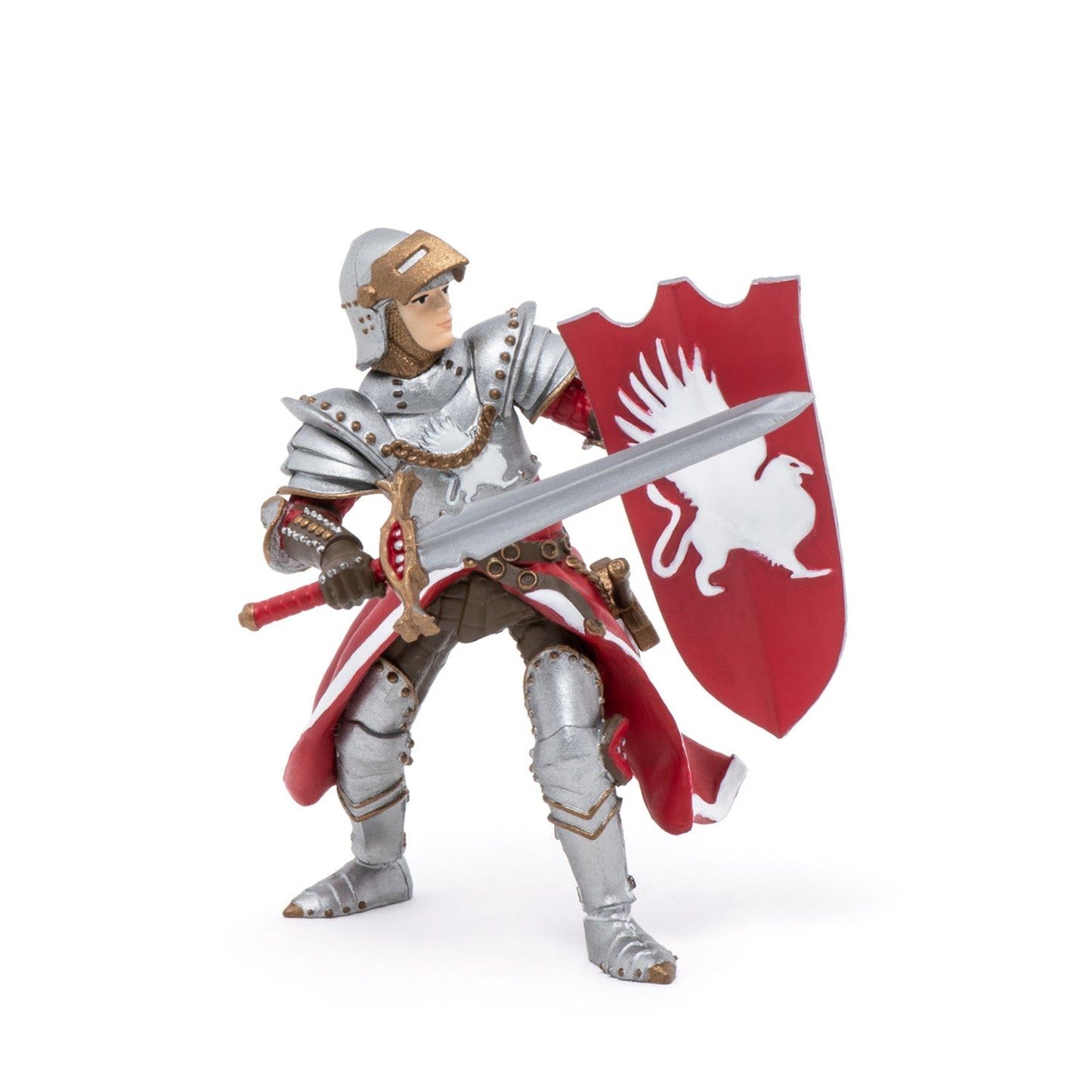 Figurine Chevalier griffon Papo - personnage médiéval