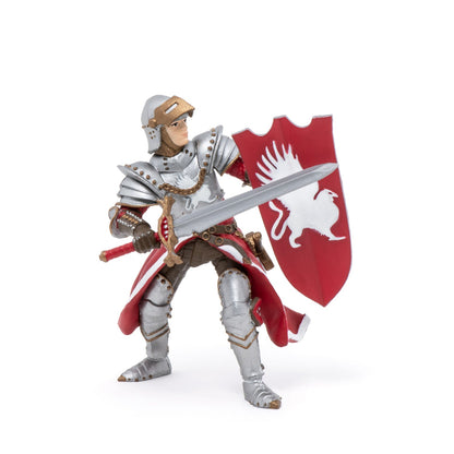 Figurine Chevalier griffon Papo - personnage médiéval