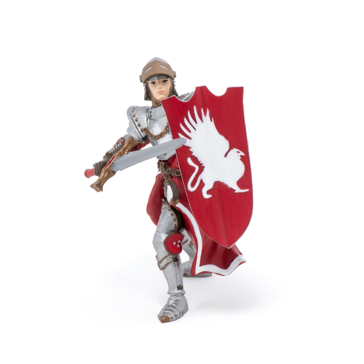 Figurine Chevalier griffon Papo - personnage médiéval