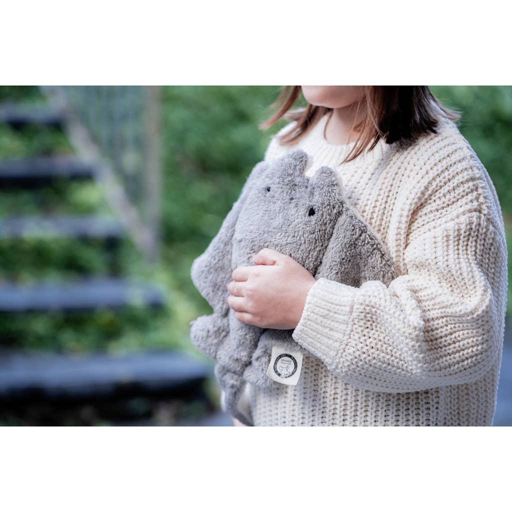 Small gray manta soft toy | Senger-Naturwelt
