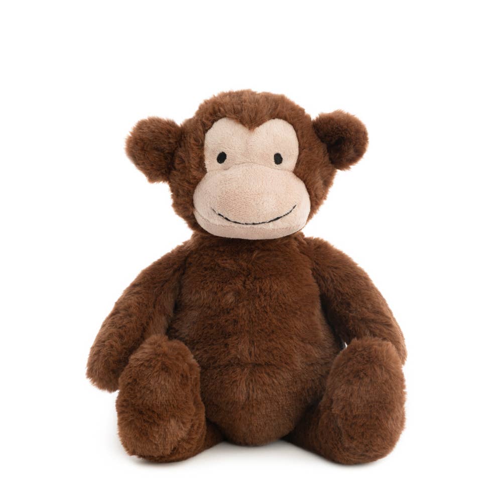 Soft brown monkey plush