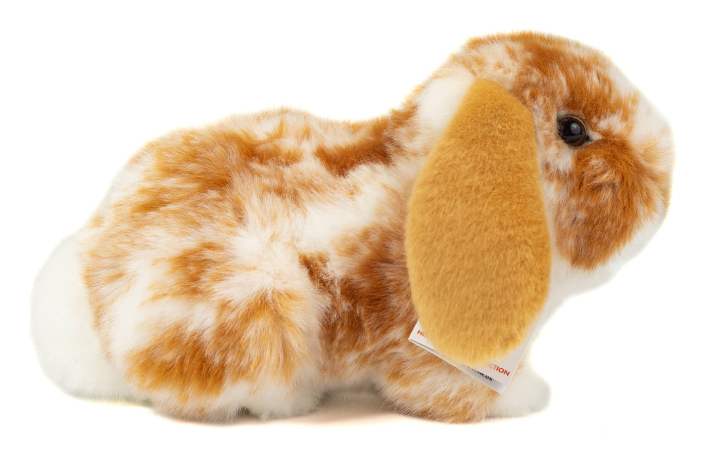 Light beige and white lop rabbit plush toy