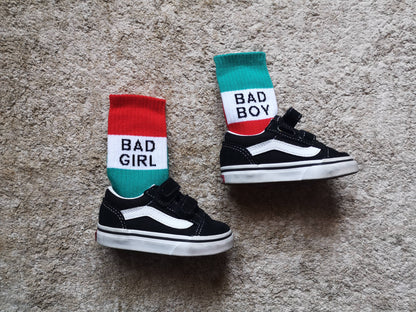 Chaussettes Enfant BAD GIRL