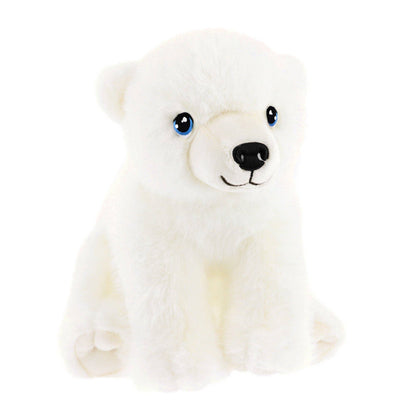 Peluche Ours Polaire – 18 cm – Keeleco