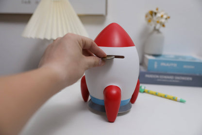 Rocket Piggy Bank